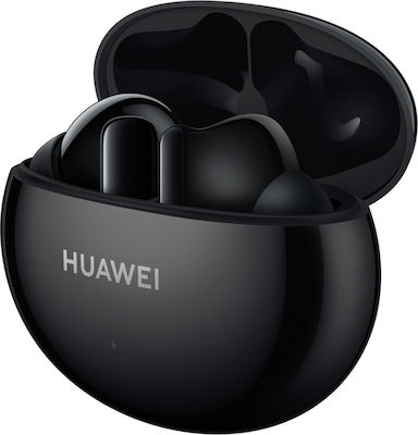 Huawei FreeBuds 4i Bluetooth Handsfree Ακουστικά με Θήκη Φόρτισης Μαύρα