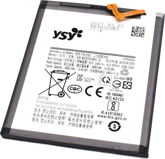 YSY 3602 Συμβατή Μπαταρία Αντικατάστασης 3900mAh για Galaxy A30