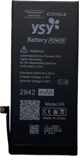 616-00469 Compatible Replacement Battery 2942mAh for iPhone XR