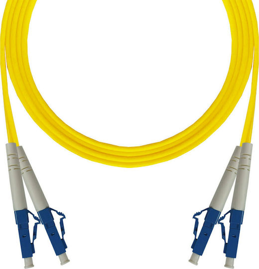Central Καλώδιο Οπτικής Ίνας LC/APC-LC/APC 3m Κίτρινο
