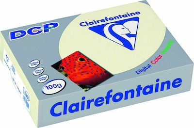 Clairefontaine DCP Χαρτί Εκτύπωσης A4 100gr/m² 500 φύλλα Ivory