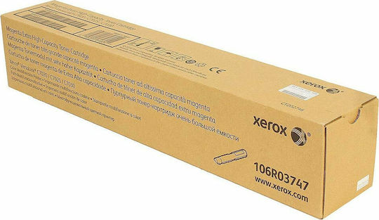 Xerox 106R03747 Γνήσιο Toner Laser Εκτυπωτή Ματζέντα High Capacity 5000 Σελίδων