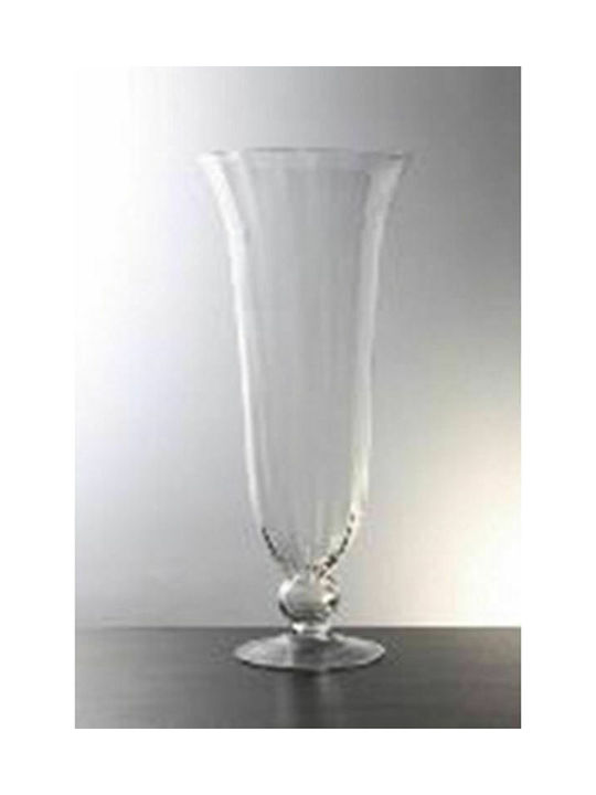 Iliadis Glass Vase 25x25x60cm