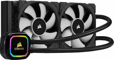 Corsair iCUE H115i RGB PRO XT Υδρόψυξη Επεξεργαστή Διπλού Ανεμιστήρα 140mm για Socket AM4/1200/115x