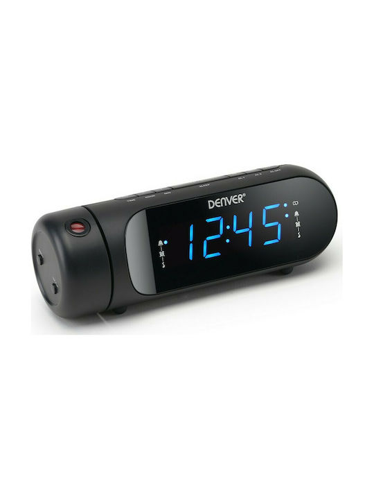 Denver Ceas Digital de Masă cu Alarmă & Radio S0430454