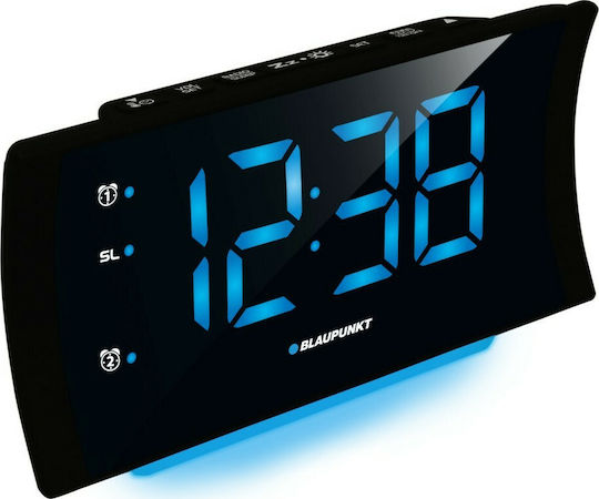 Blaupunkt Tisch-Digitaluhr mit Wecker & Radio CR80USB Blaupunkt Tisch-Digitaluhr mit Wecker & Radio CR80USB