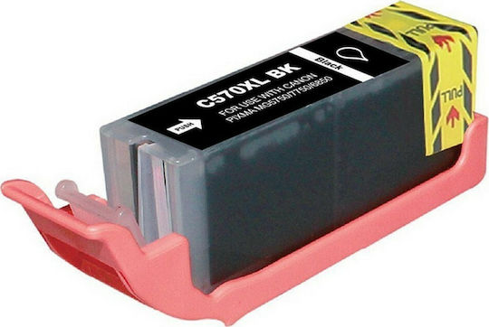 Συμβατό Μελάνι Εκτυπωτή InkJet Canon PGI-570BK XL 500 Σελίδων 25ml Μαύρο 1τμχ