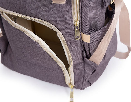 Kikka Boo Diaper Bag Siena Brown 27x21x42cm.