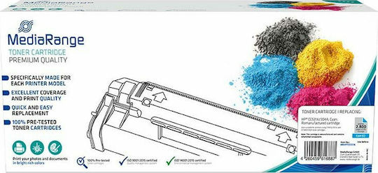 MediaRange Compatible Toner for Laser Printer HP 304A CC531A 2800 Pages Cyan (MRHPTCC531A)