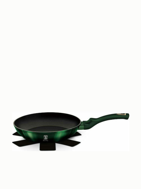 Berlinger Haus Emerald Collection Wok made of Aluminum with Stone Coating 28cm