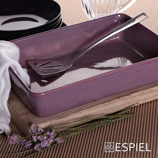 Espiel Kitchen Spatula Slotted Metallic 6τμχ 32cm