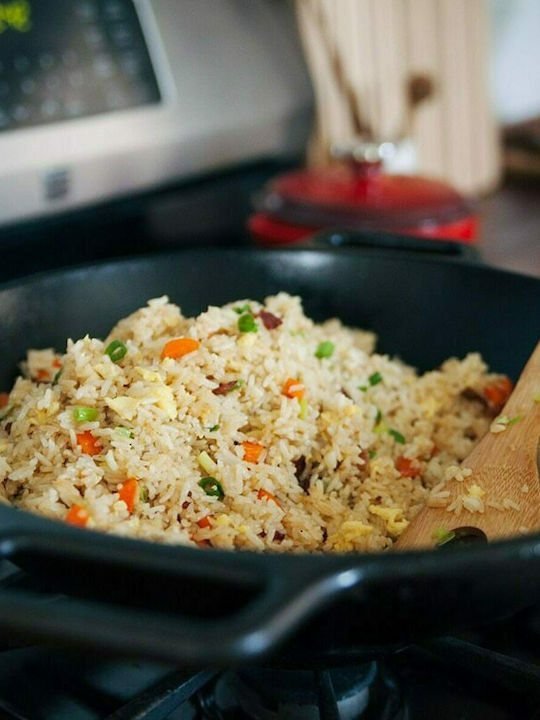 Lodge Wok made of Cast Iron 34cm