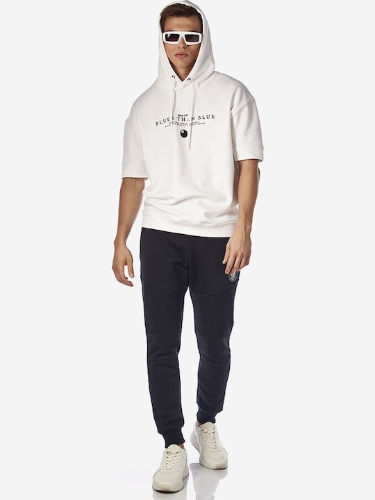 Sweatshirt with Hood White
