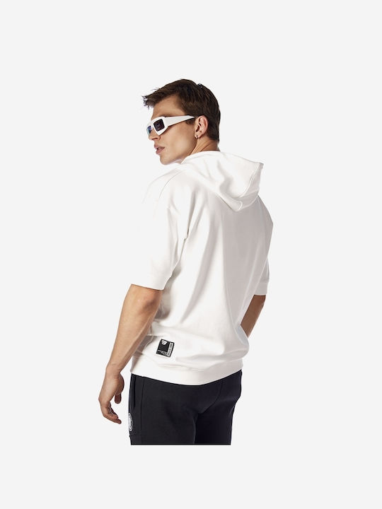 Brokers Jeans Men's Sweatshirt with Hood White