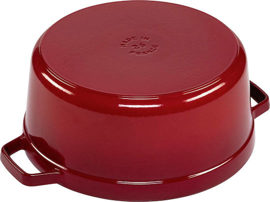 Staub La Cocotte Tiefe Topf aus Gusseisen 5,2l / 26cm