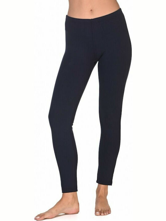 Women's Long Training Legging Navy Blue