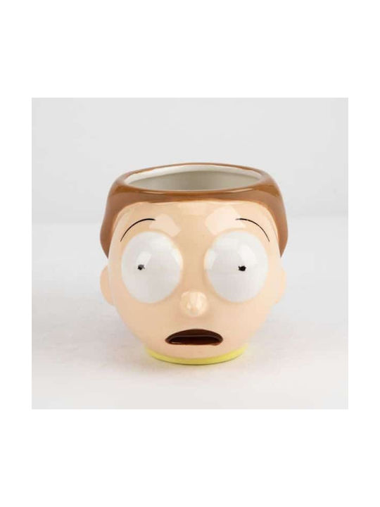 3D Morty Smith Rick and Morty Mug Ceramic Beige 500ml