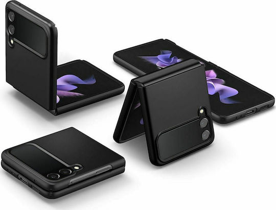 Spigen Airskin Umschlag Rückseite Silikon 0.4mm Schwarz (Galaxy Z Flip3 5G)
