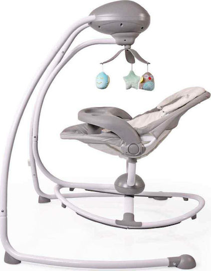 Cangaroo Electric Baby Relax Swing Woodsy with Music Beige for Child up to 9kg
