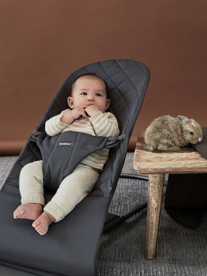 BabyBjorn Handbuch Baby Relax Bliss Cotton Midnight Anthracite für Kind bis 13kg