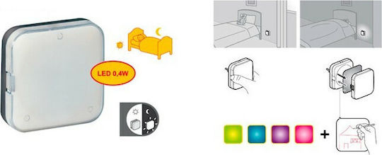 Legrand Night Light LED Power White with Sensor