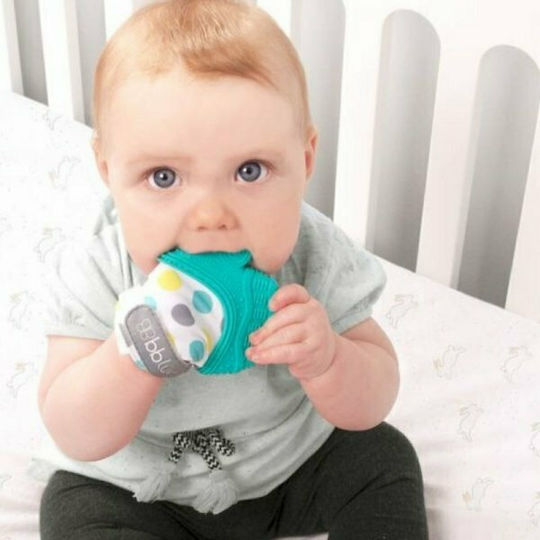 Bbluv Teething Glove made of Silicone for 3 m+ Aqua