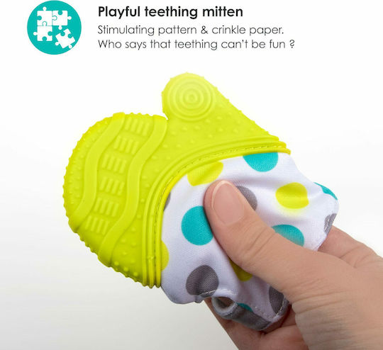 Bbluv Teething Glove made of Silicone for 3 m+ Aqua