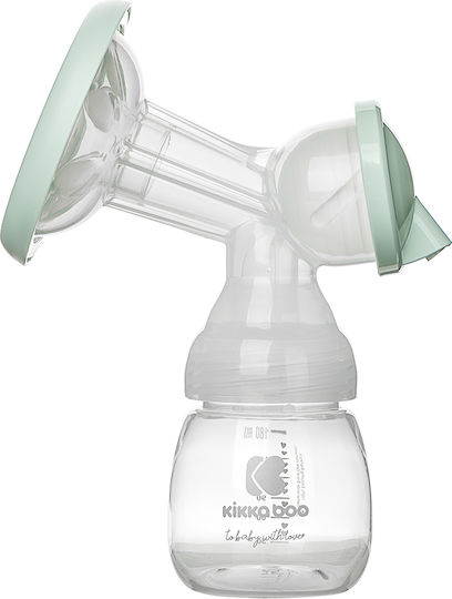 Kikka Boo Electric Single Breast Pump Serenity Battery and Electric BPA Free Green 180ml