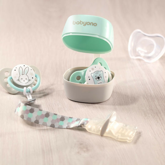 Babyono Pacifiers Accessories Plastic Polychrome Case