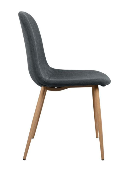 Leonardo Stühle Speisesaal Gray 4Stück 45x54x84cm