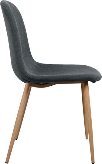Leonardo Stühle Speisesaal Gray 4Stück 45x54x84cm