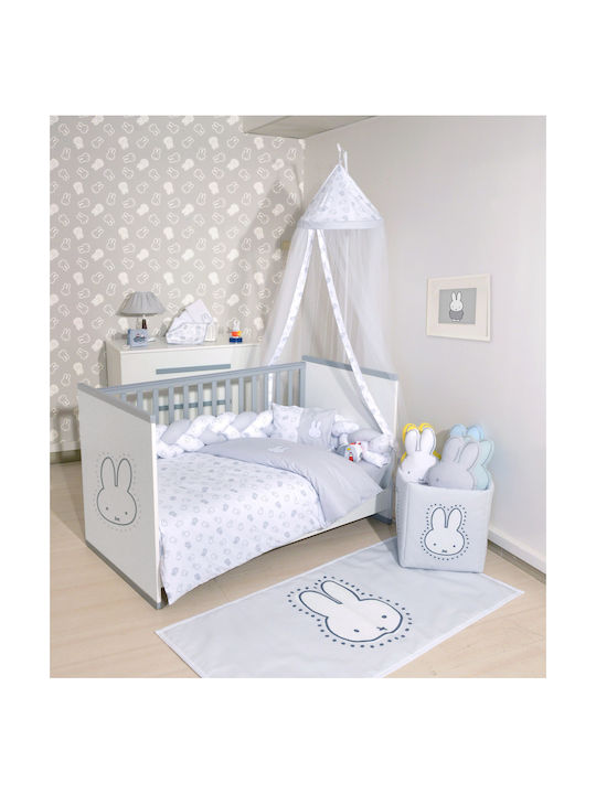 Miffy Kinder Teppich Gray 70x140cm