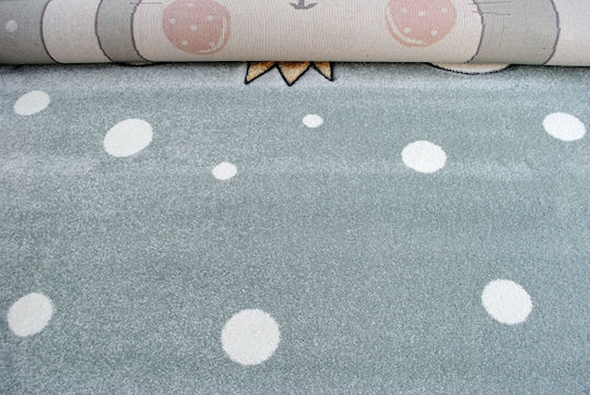 Tzikas Carpets 22741-040 Kinder Teppich Grün 160x230cm Dicke 13mm