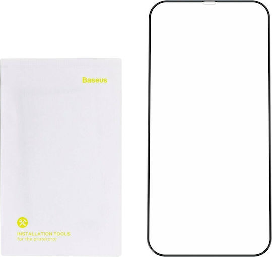 Baseus Full Face Tempered Glass Full Face Tempered Glass 2pcs (iPhone 12 mini)