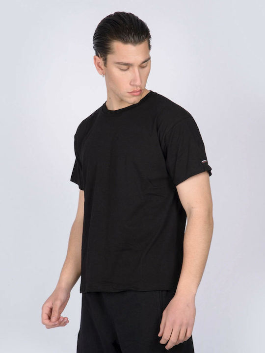 T-shirt Μαύρο