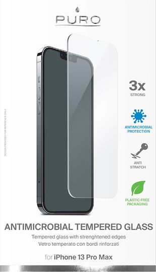 Puro Antibacterial Tempered Glass (iPhone 14 Plus / 13 Pro Max) SDGABIPHONE1367