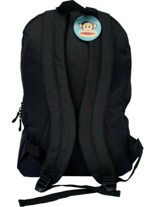 Paul Frank Racing Legend School Bag Backpack Junior High-High School in Black color