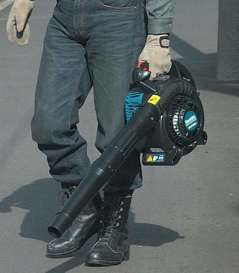 Makita Laubbläser / Sauger Handheld Benzin 24.5cc mit Maximaler Luftgeschwindigkeit 232.6km/h