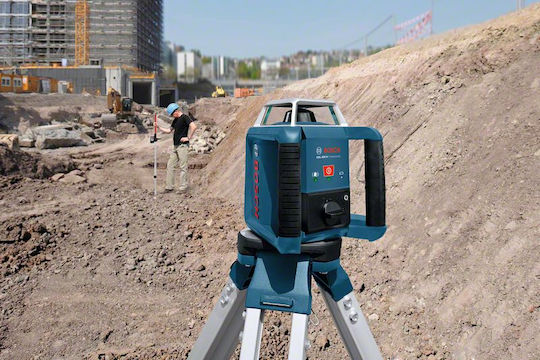 Bosch GRL 400 H Self-leveling Rotational Laser Level Red Beam 1.5V with Working Range 20m