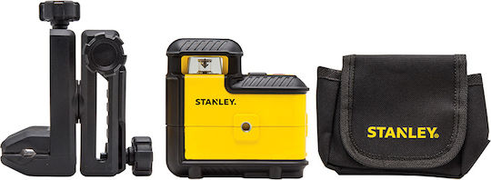Stanley Cross 360 Selbstnivellierend Linear Laser-Wasserwaage Roter Strahl 1.5V mit Arbeitsbereich 20m