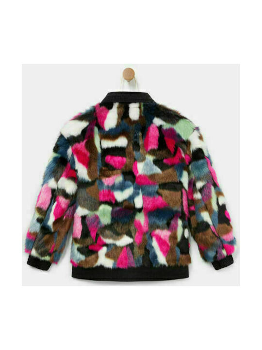 Desigual Kinderjacke Kurz Mehrfarbig