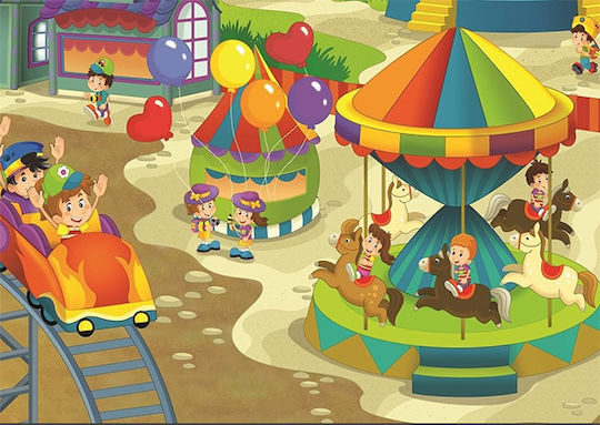 Детски Пъзел Fun Time 2 in 1 за 4+ години+ Години 59бр Art Puzzle