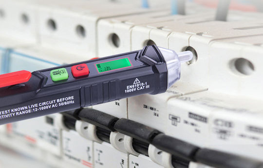 Habotest Ανιχνευτής Τάσης Habotest AC CAT III με Εύρος Μέτρησης 48 - 1000V