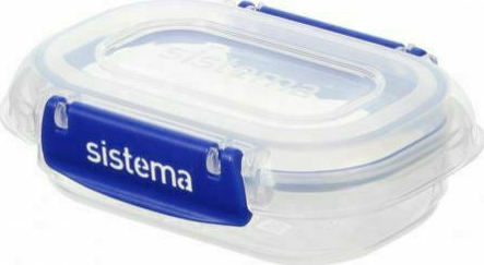 Sistema Microwave Plastic Lunch Box Klip It Plus Blue 180ml