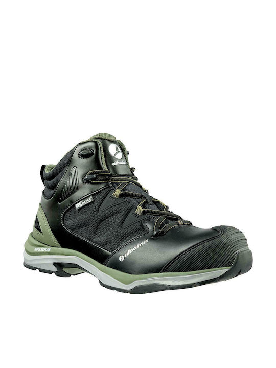 Albatros Ultratrail Olive CTX Waterproof Boots Safety Black S3 with Certification (C), P, ESD , HRO, SR, SRC,WR