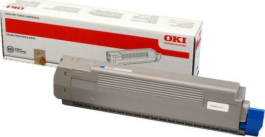 OKI 44643003 Original Toner Laser Printer Cyan 7300 Pages