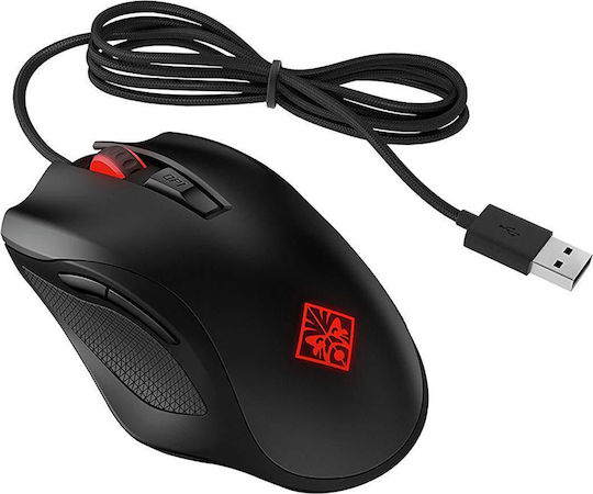 HP Reactor RGB Gaming Ποντίκι 16000 DPI Μαύρο