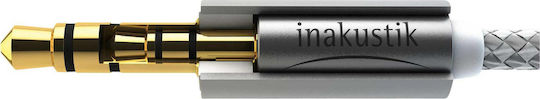 Inakustik Cablu Audio 3,5 mm Male - 3,5 mm Feminin Alb 5m Cu Terminale Placate Cu Aur 00410205