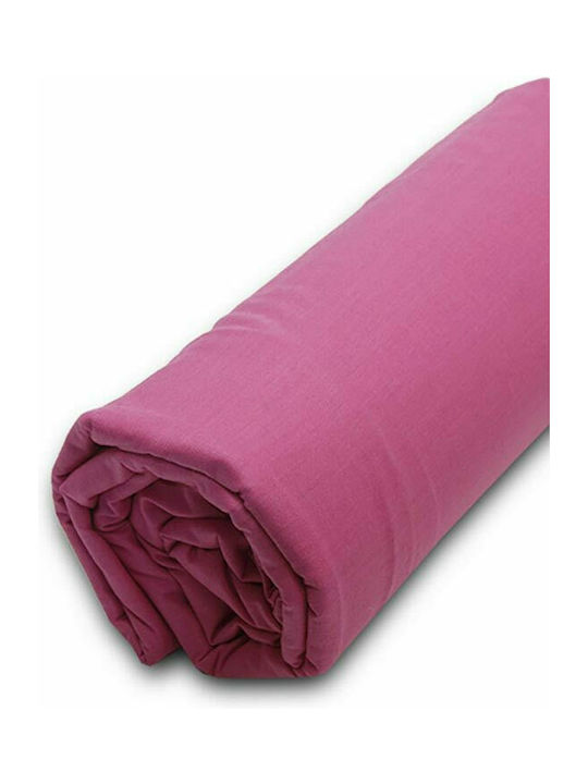 Sunshine Sheet Semi Double with Elastic 120x200+20cm. Menta 152 Fuchsia 9