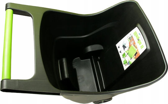 Load & Go II Cărucior de Grădină din plastic Cu două roți 85lt 79x57x71.5cm.